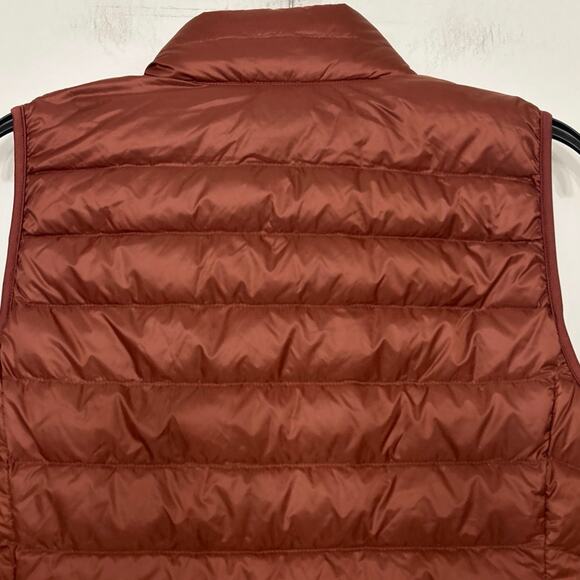 32° Heat Ultralight Down Puffer Vest Medium Rust Brown New Outdoor Layering - Picture 8 of 12